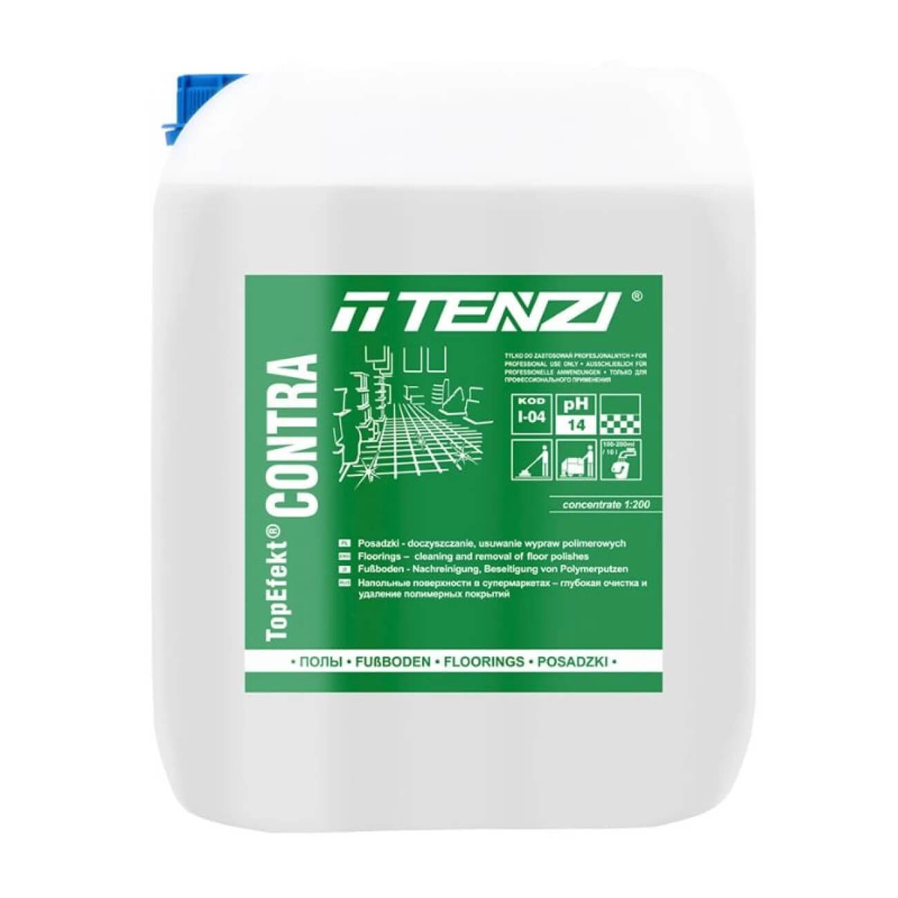 Detergent decapant TopEfekt Contra 10L